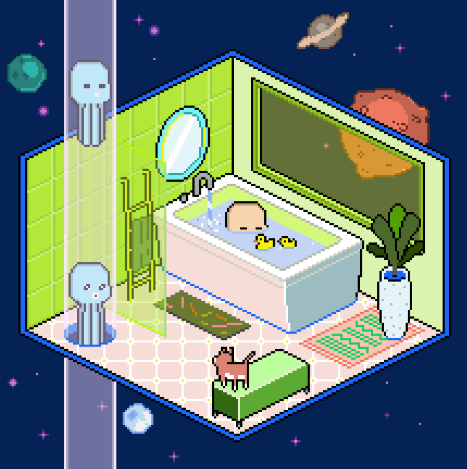 Octoz Room: Bathroom